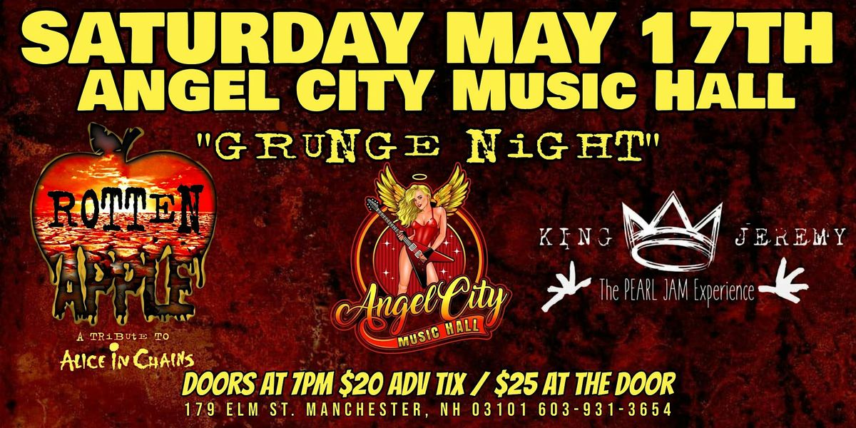 Grunge Night at Angel City, 17 May | Event in Manchester | AllEvents