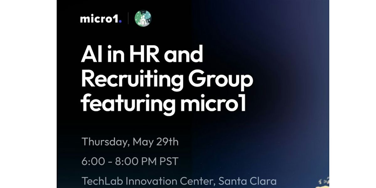 Next-Gen Hiring: Leveraging AI to Recruit Top Global Talent, 29 May | Event in Santa Clara | AllEvents