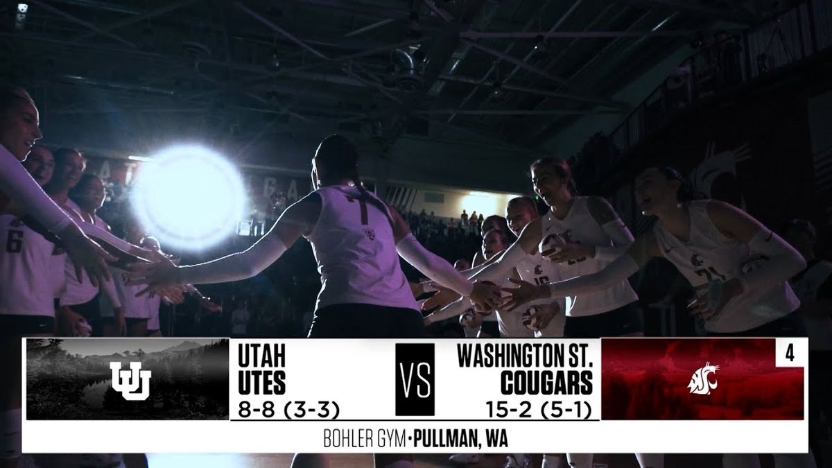 Washington State Cougars at Utah Utes Womens Volleyball at Huntsman Center, 31 August | Event in Salt Lake City