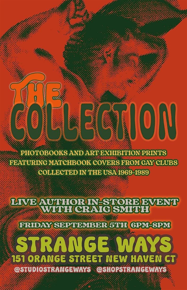 The Collection: Matchbook Covers from Gay Clubs, 5 September | Event in New Haven | AllEvents