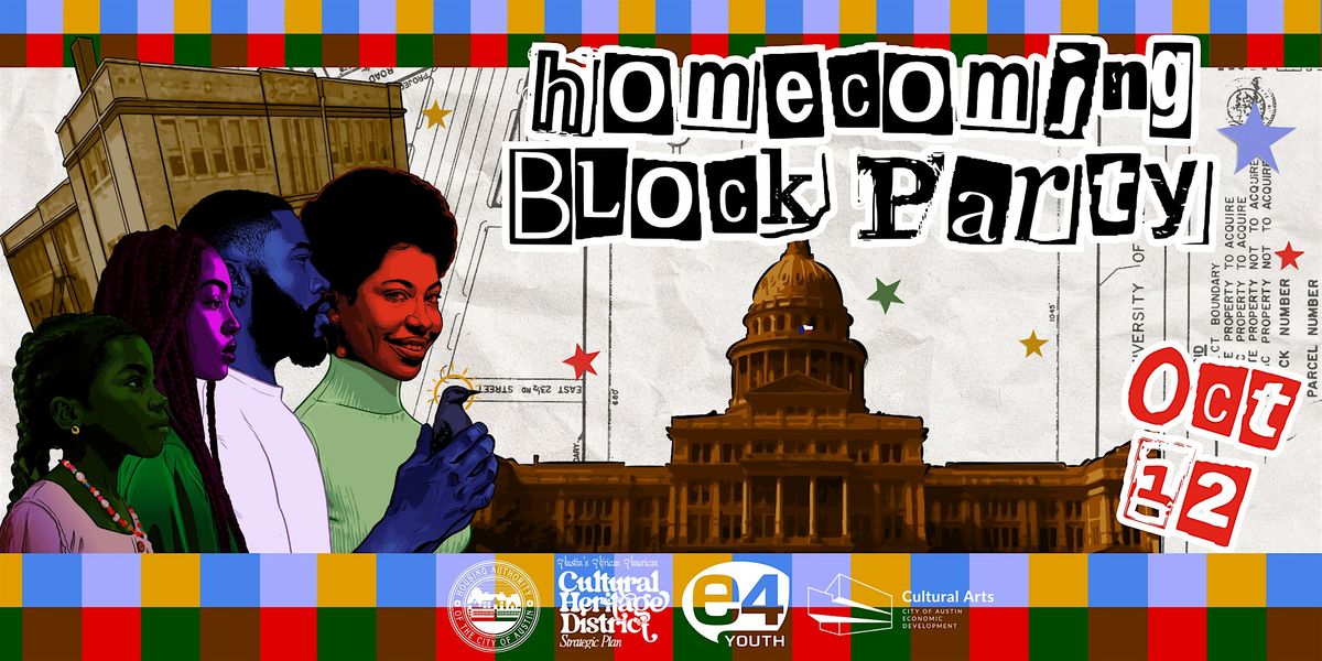 E4 Youth Homecoming Block Party, 12 October | Event in Austin | AllEvents