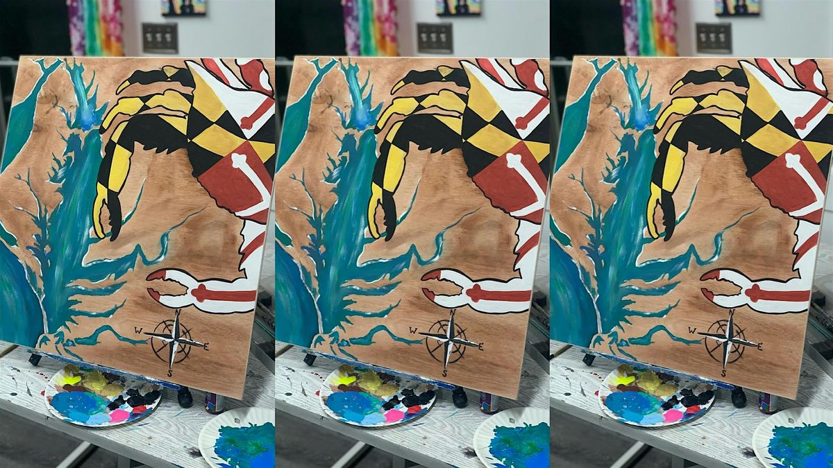 Bay Crab: Glen Burnie, Sidelines with Artist Katie Detrich!, 25 May | Event in Glen Burnie | AllEvents