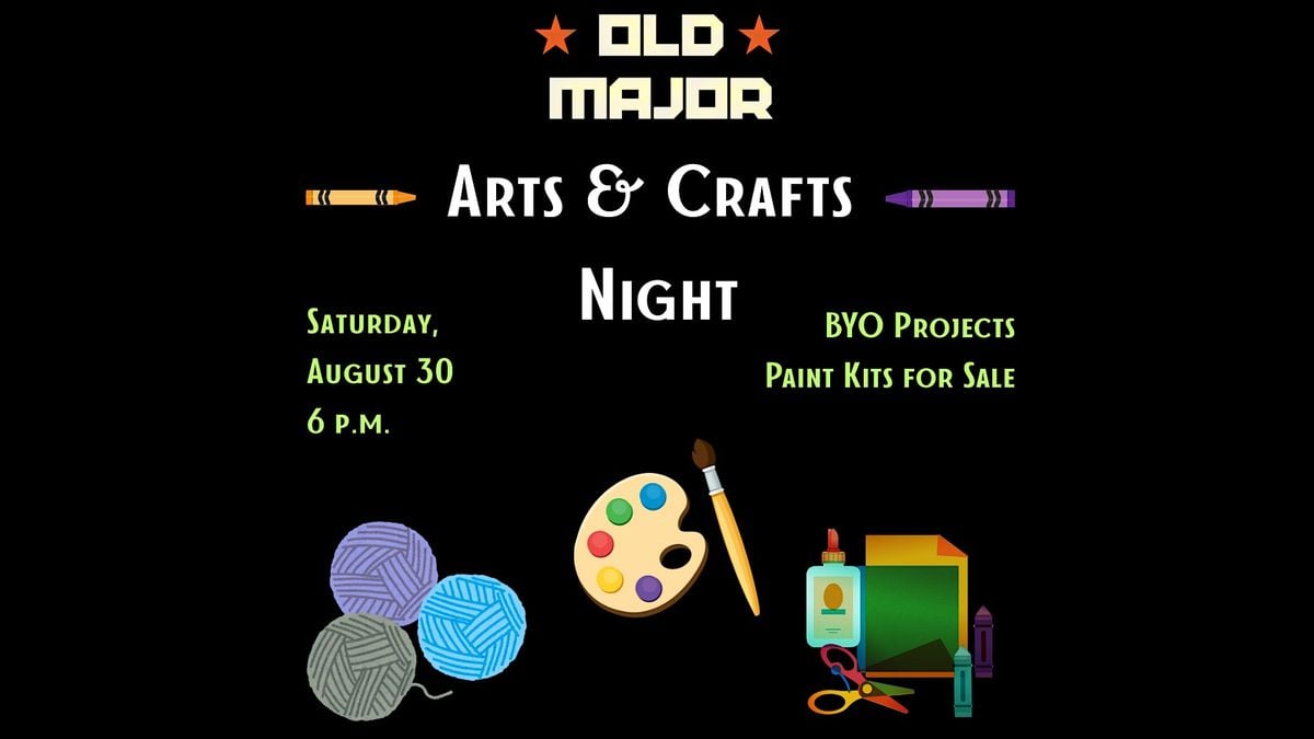 Arts & Crafts Night, 30 August | Event in Baltimore | AllEvents