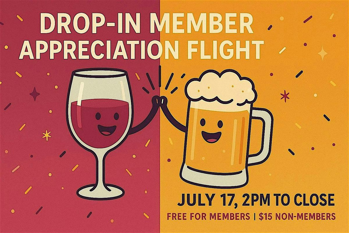 Drop In Member Appreciation Flight: Wine and Beer, 17 July | Event in Sun Prairie | AllEvents