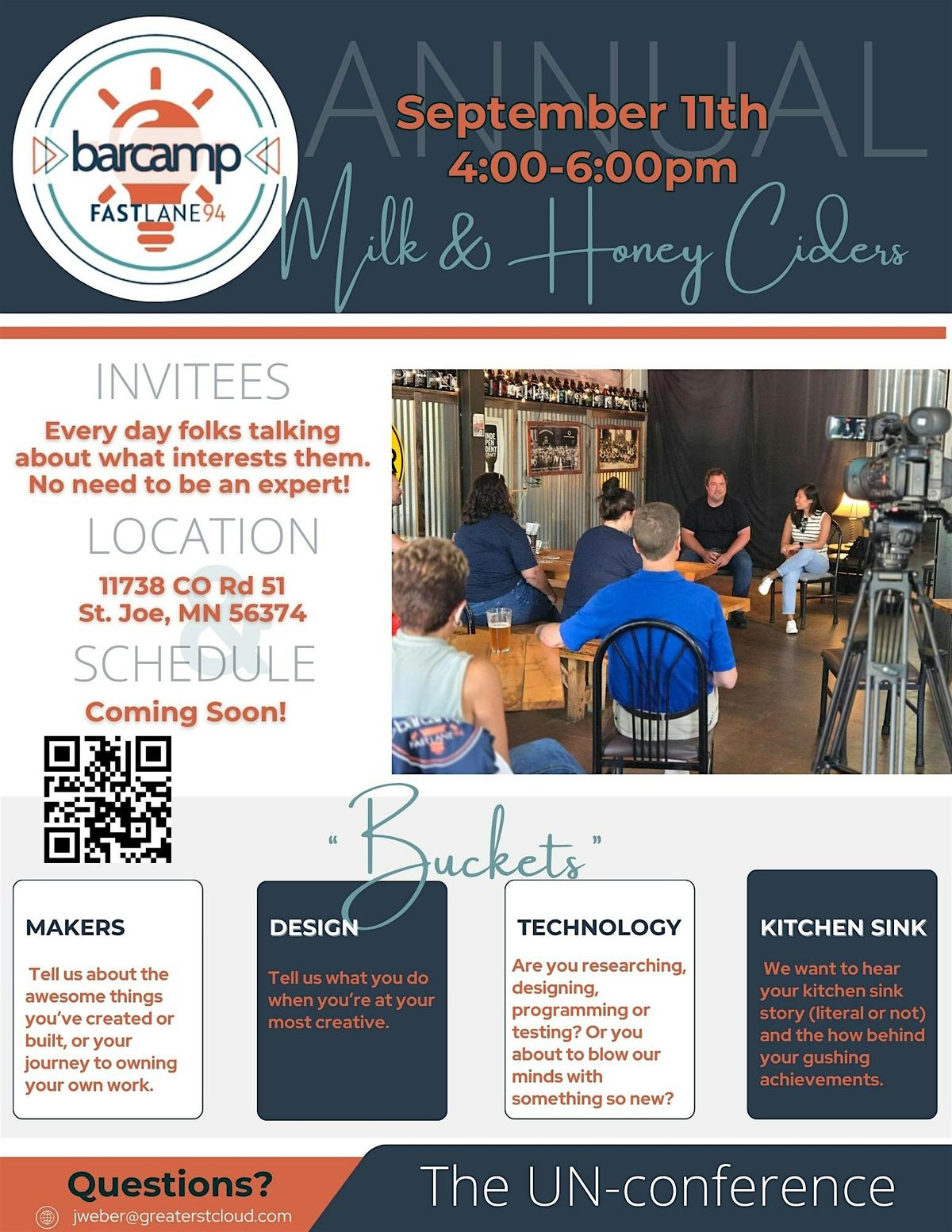 FastLane94 BarCamp, 11 September | Event in Saint Joseph | AllEvents