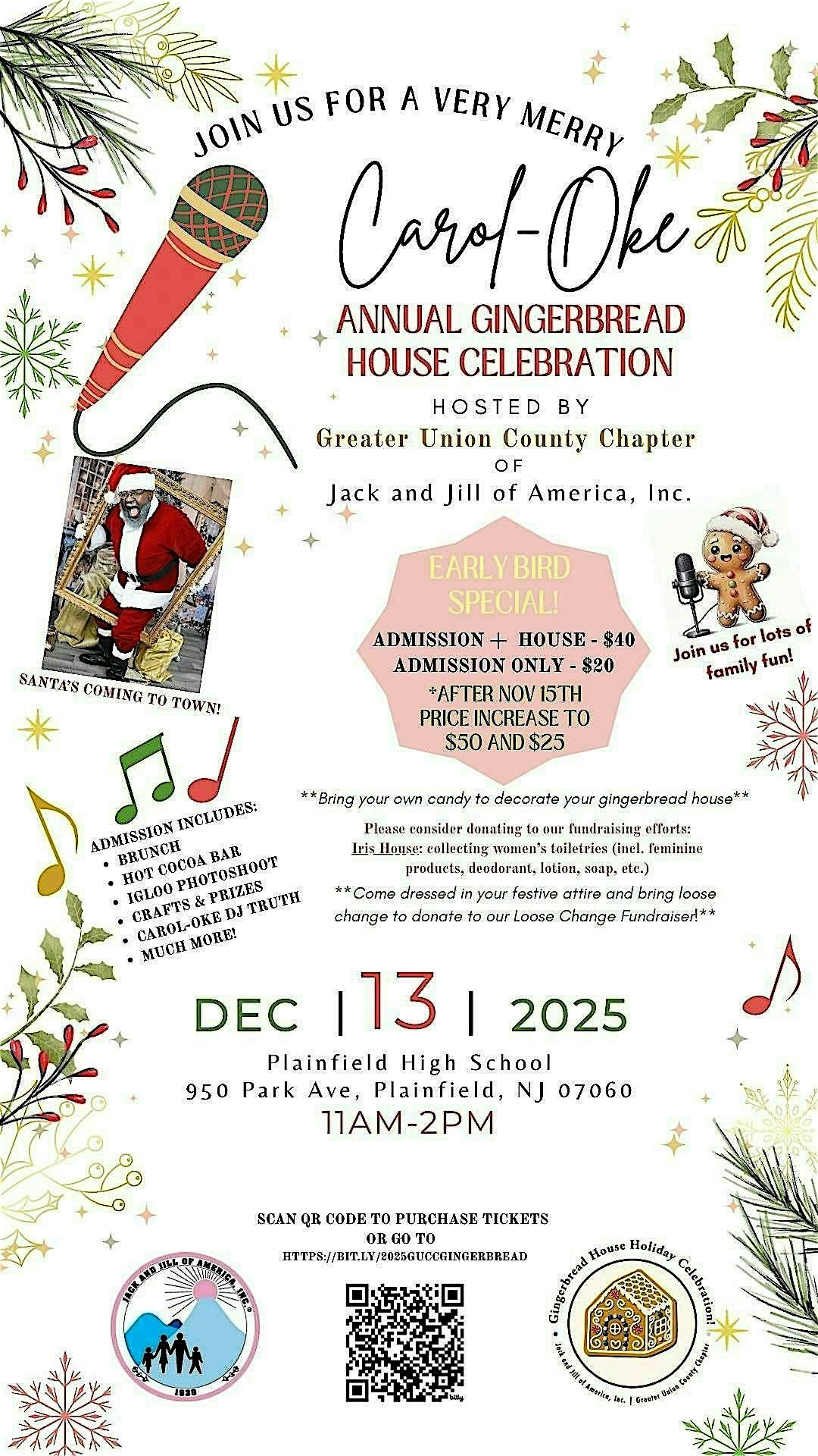 2025 Gingerbread House Decorating Celebration, 13 December | Event in Plainfield | AllEvents