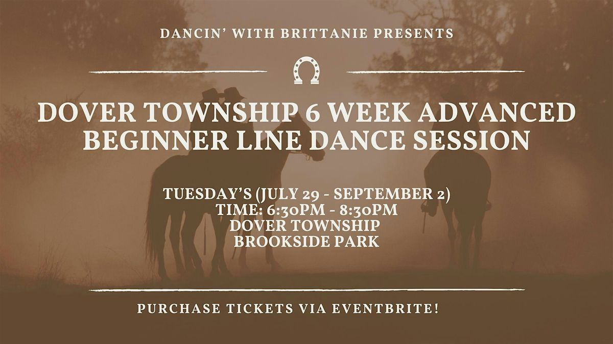 Dover Township 6-Week Advanced Beginner Line Dance Session, 29 July | Event in Dover | AllEvents