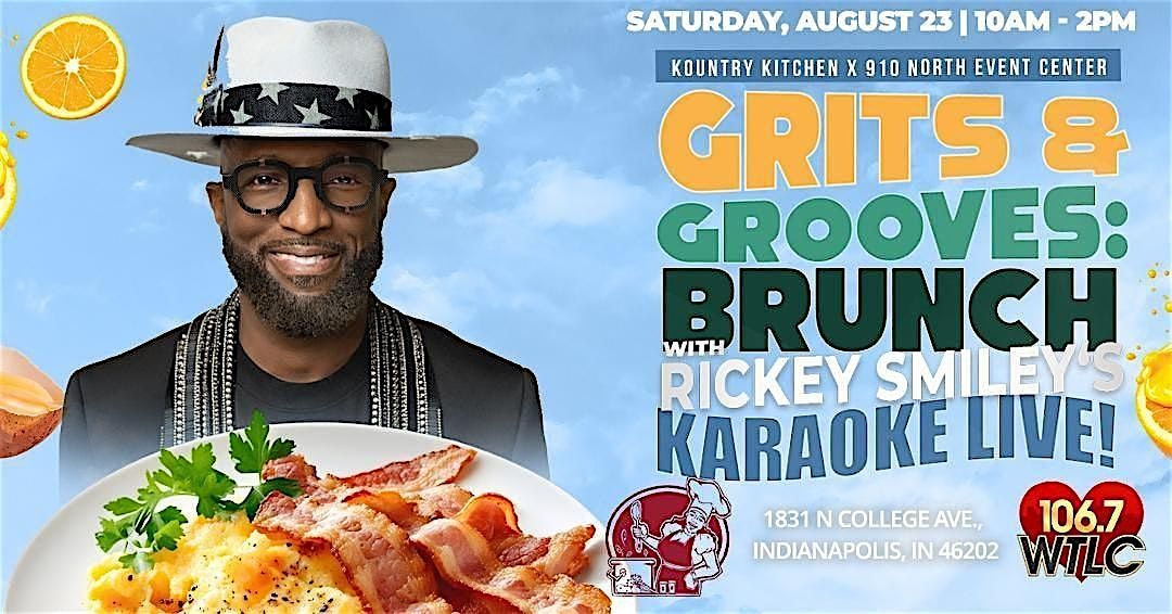 Grits & Grooves: Brunch with Rickey Smiley’s Karaoke Live, 23 August | Event in Indianapolis | AllEvents