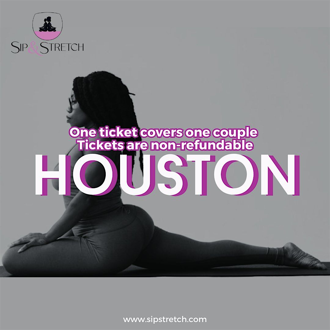 OCT 17 – 8PM | HOUSTON| Sip & Stretch Couples Yoga Date Night, 14 October | Event in Houston | AllEvents