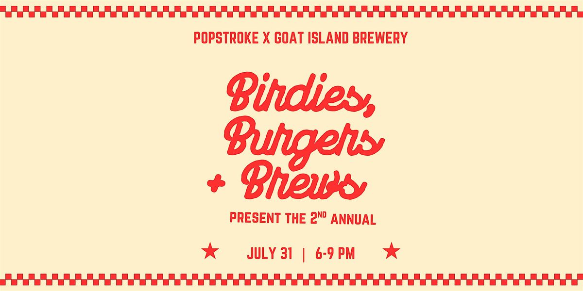 PopStroke Tuscaloosa - Birdies, Burgers & Brews Event, PopStroke ...