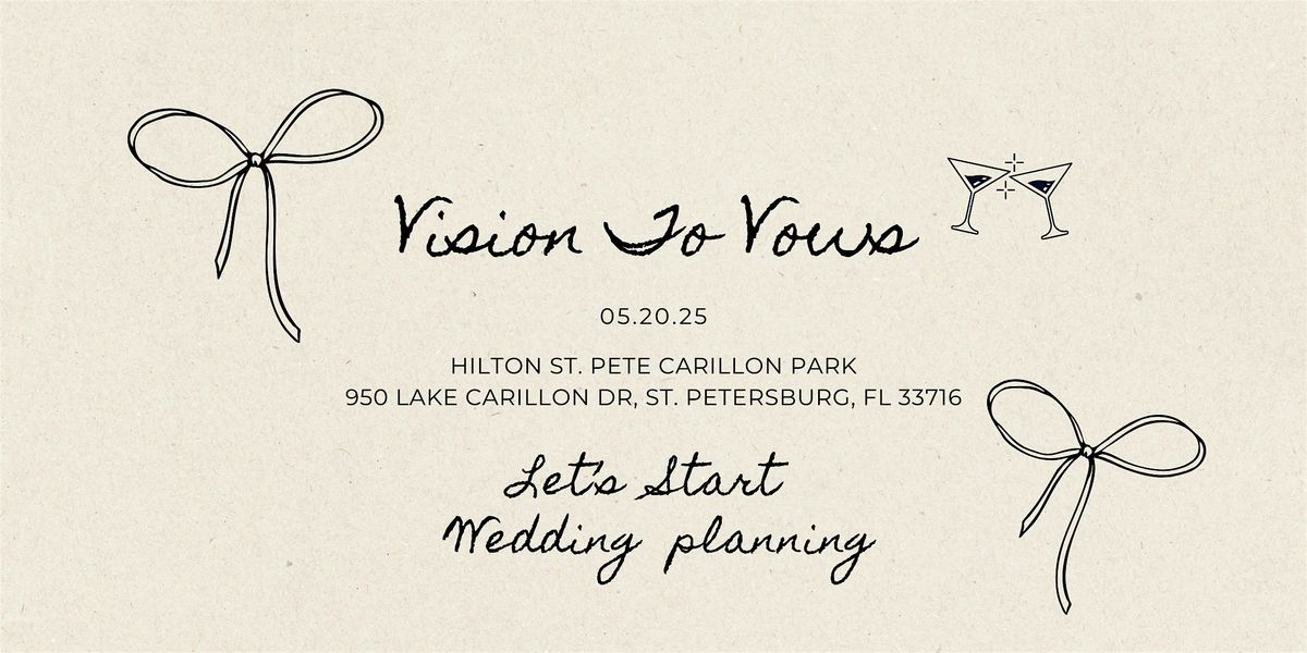 Vision to Vows: A Bridal Planning Workshop, 3 December | Event in Bradenton | AllEvents