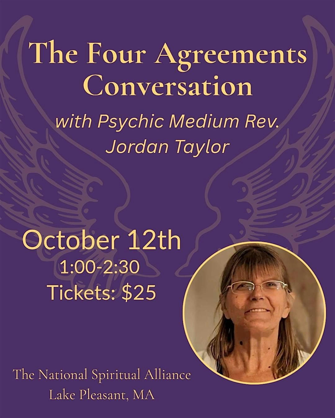The Four Agreements Conversation, 12 October | Event in Montague | AllEvents