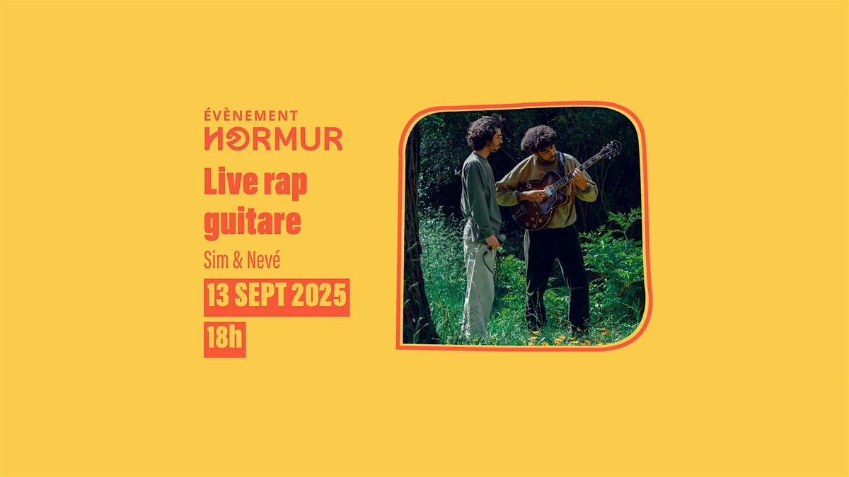 Live rap et guitare avec Sim & Nevé à Cournonsec - Chez l'habitant, 13 September | Event in Montpellier