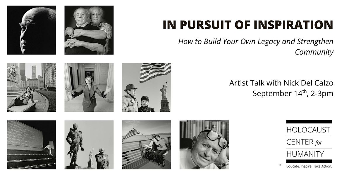 Artist Talk with Nick Del Calzo: In Persuit of Inspirtion, 14 September | Event in Seattle | AllEvents