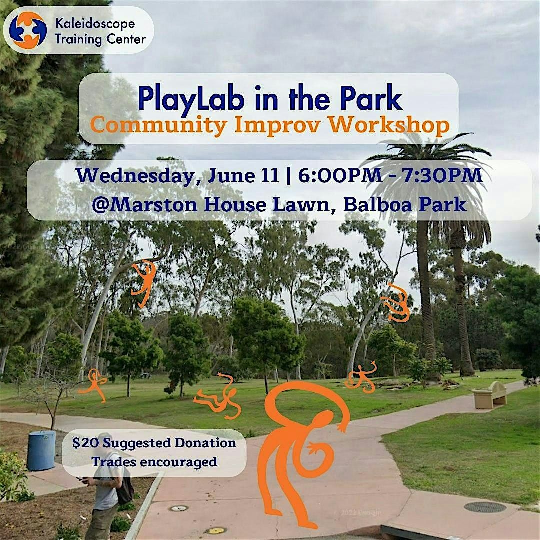 PlayLab in the Park: Community Improv Workshop, 3 August | Event in San Diego | AllEvents