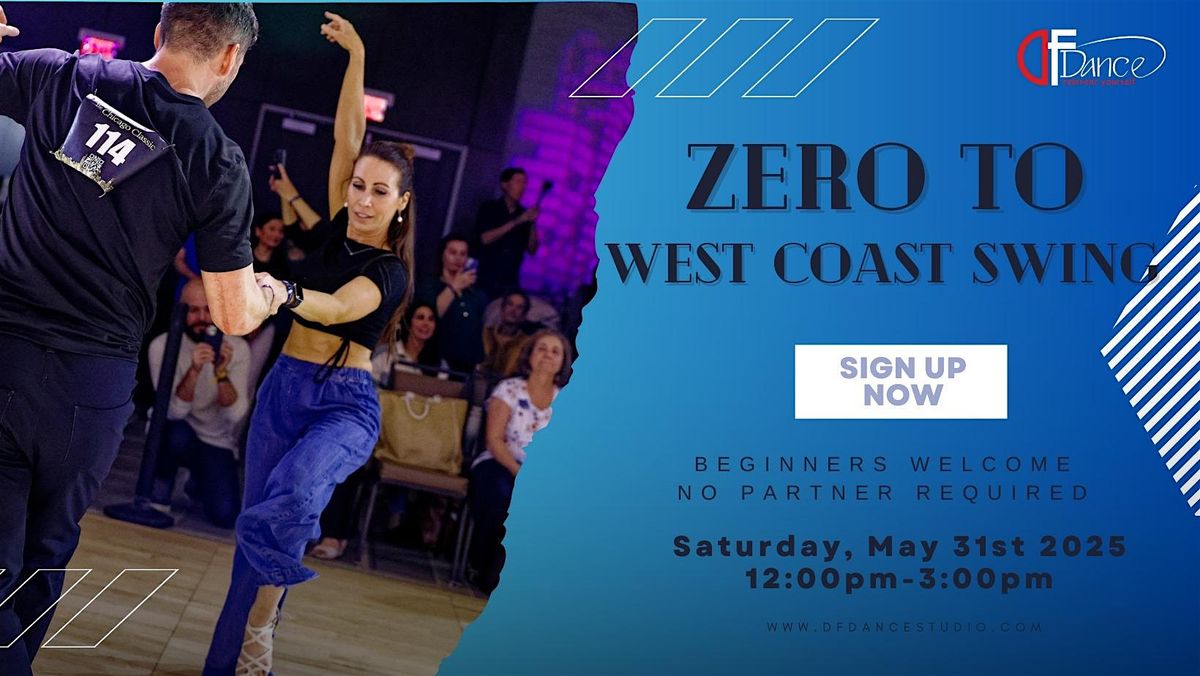 Zero to West Coast Swing Bootcamp (Not Free), 31 May | Event in South Salt Lake | AllEvents