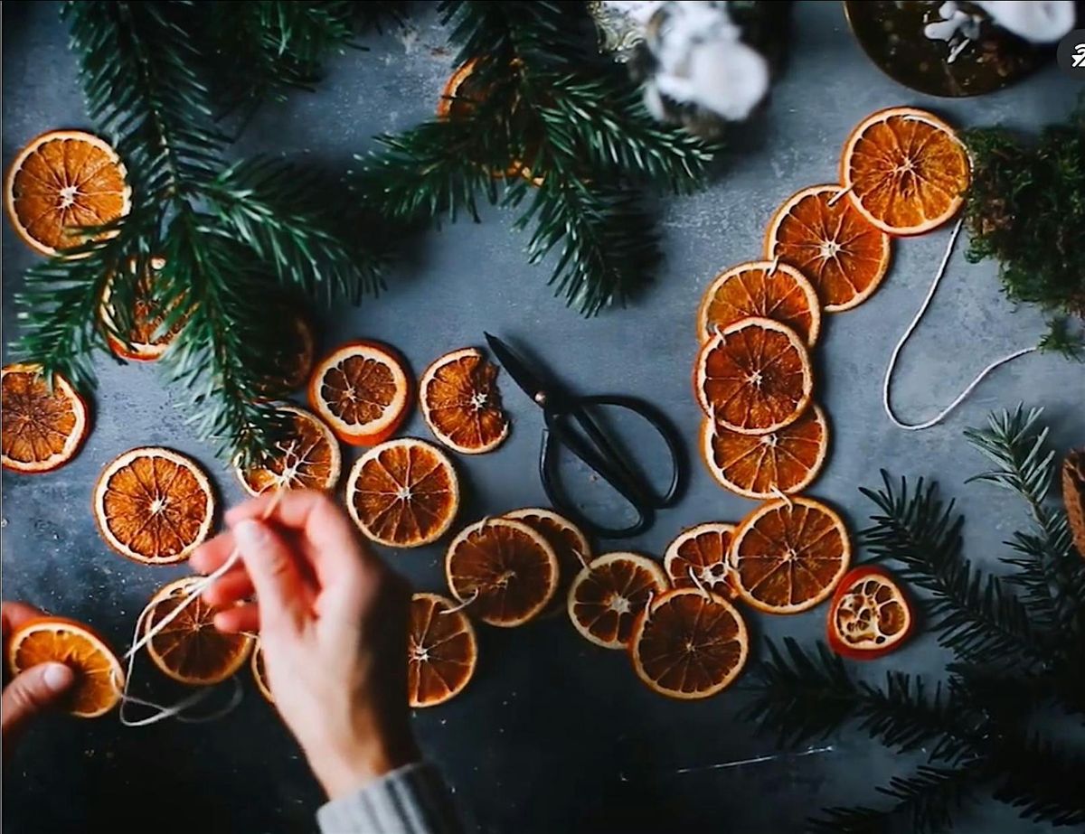 Scented Fruit Garland  Festive Workshop, 2 December | Event in Richmond | AllEvents