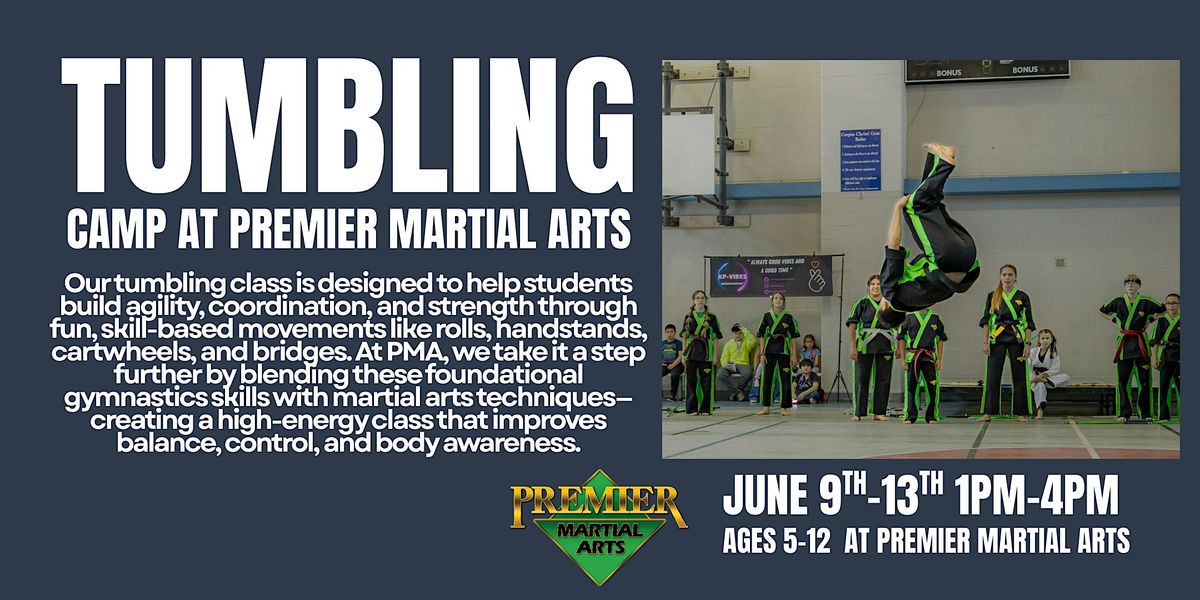 Tumbling Camp/Workshop June 9th-13th 1PM-4PM | Event in Corpus Christi | AllEvents