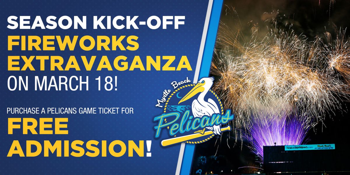 Myrtle Beach Pelicans at Charleston RiverDogs at Joseph P. Riley Jr. Park, 2 April | Event in Charleston | AllEvents