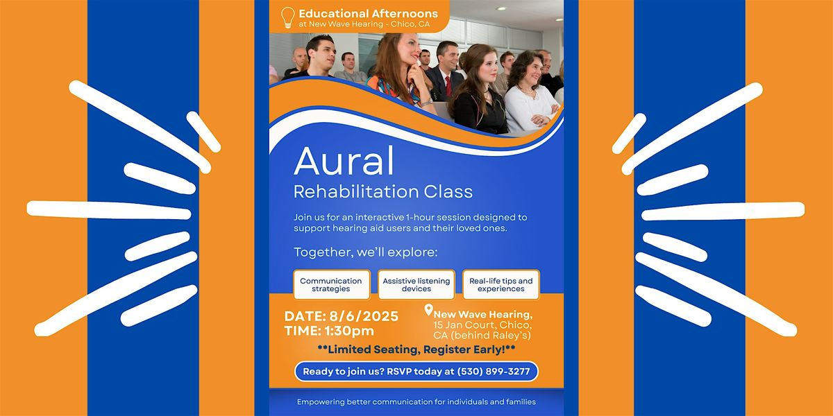 Aural Rehabilitation Class | Event in Chico | AllEvents