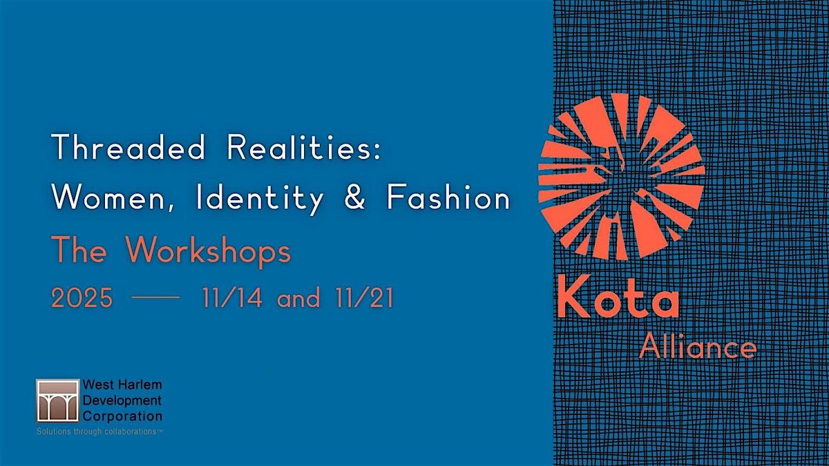 11/21 Walk and Talk - The Artist Workshop  for Threaded Realities, 21 November | Event in New York | AllEvents