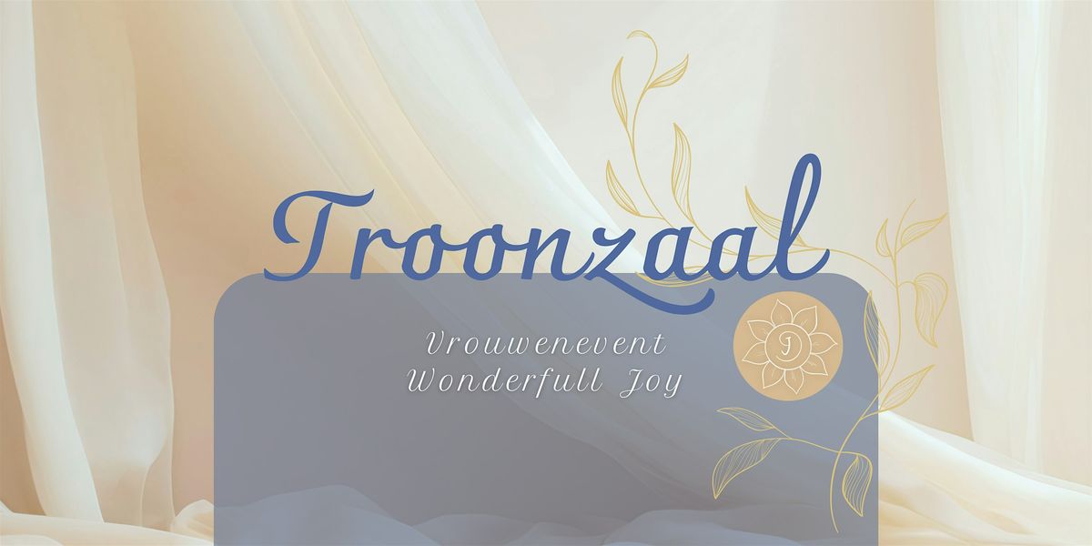 Troonzaal, 7 March | Event in Utrecht | AllEvents