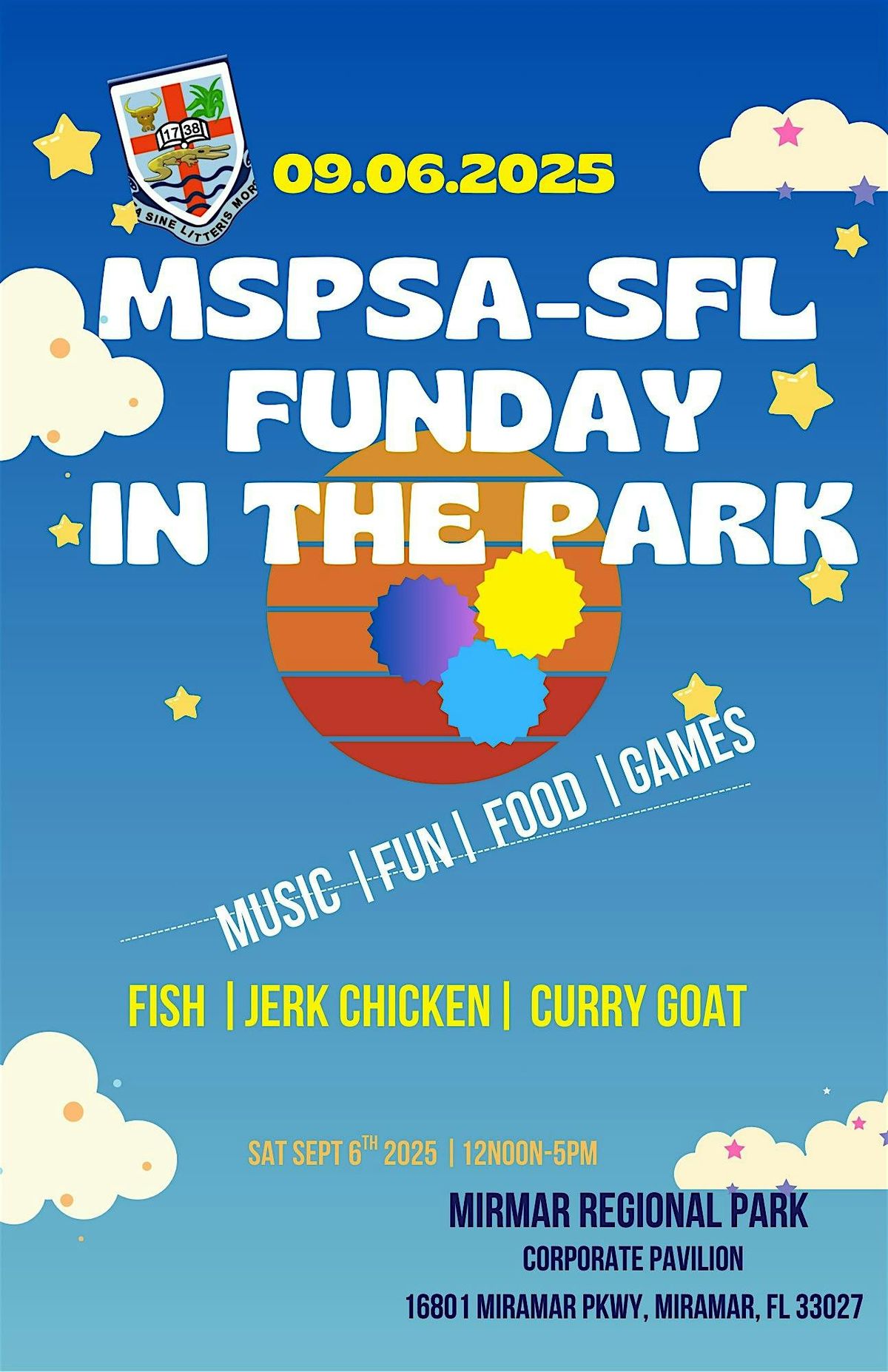 MSPSA-SFL Annual Funday 2025, 6 September | Event in Miramar | AllEvents