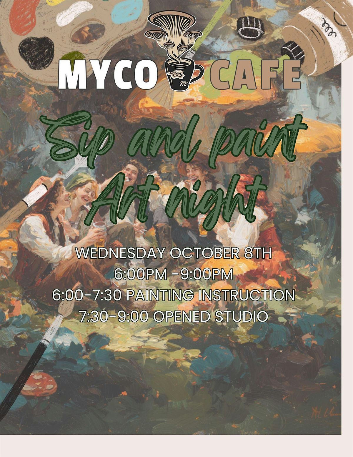 Sip and Paint/ Art Night, 8 October | Event in Boulder | AllEvents