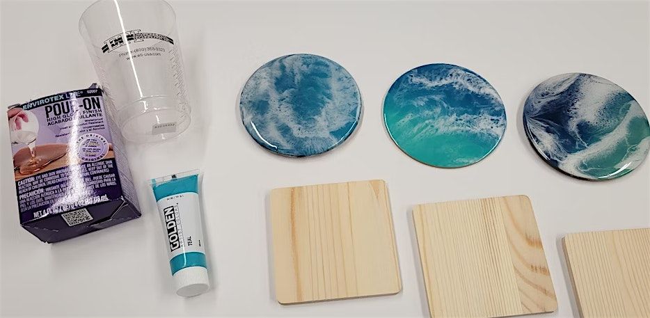 Coastal Resin Coaster Workshop - Kahului | Event in Kahului | AllEvents