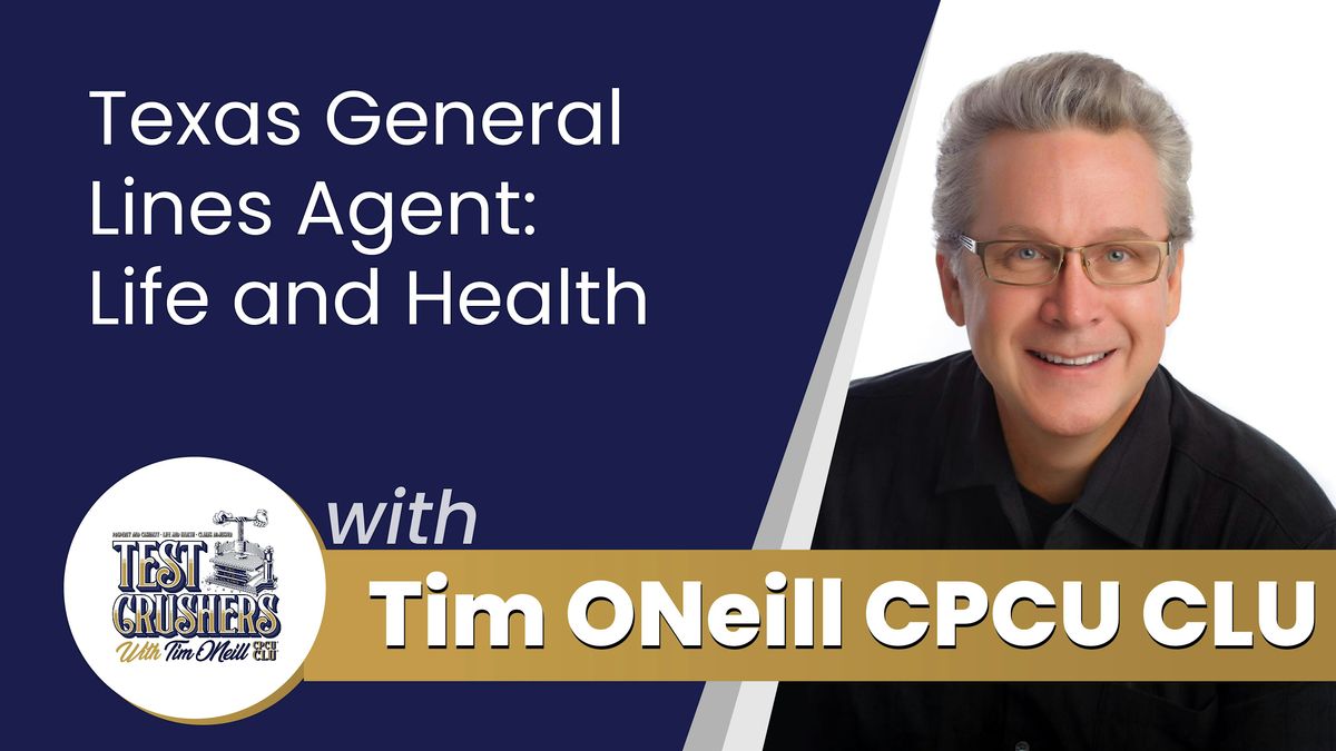 Texas Insurance Exam Prep Training for Life-Health Agents: Weekday Class | Event in Houston | AllEvents
