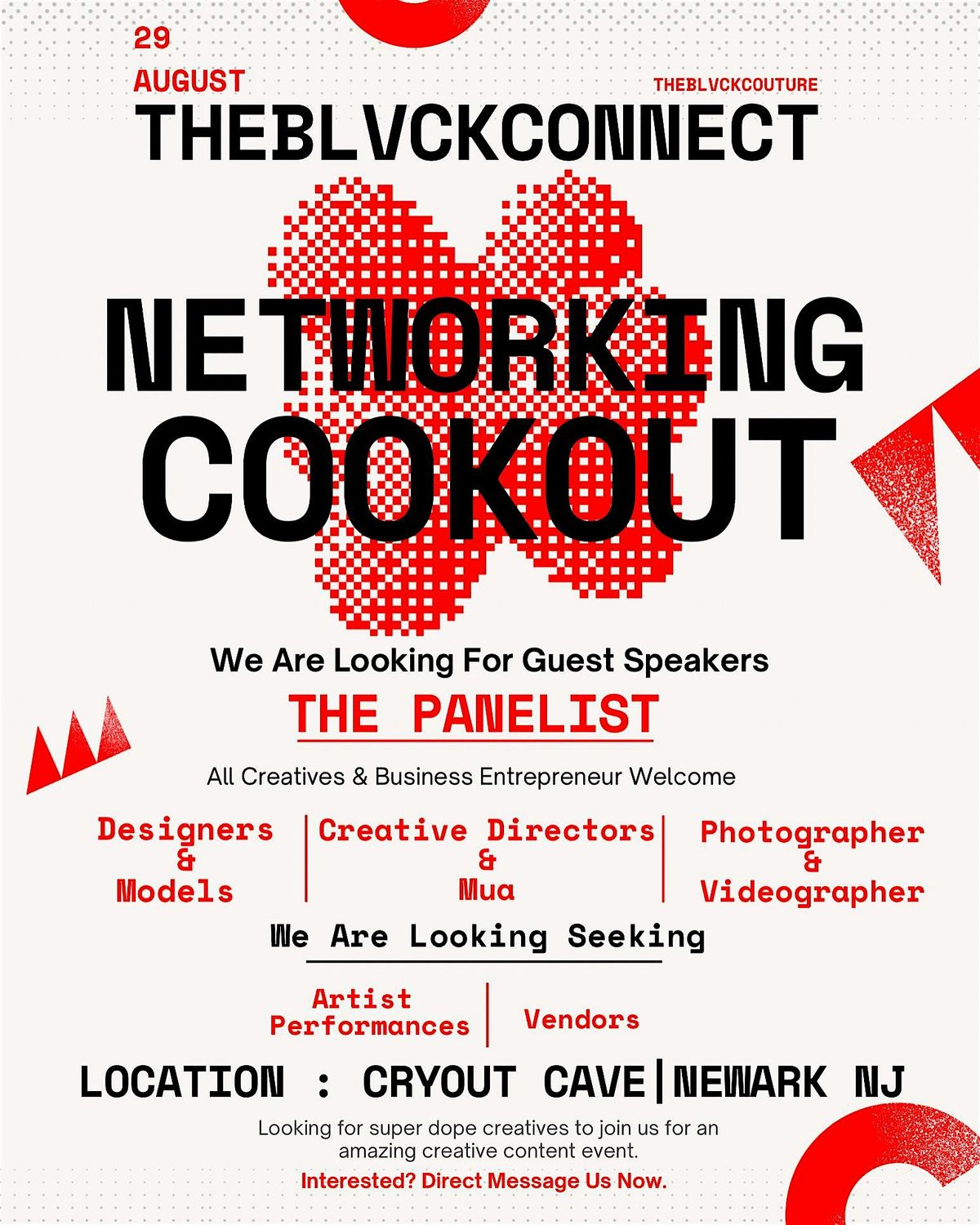 THEBLVCKCONNECT NETWORKING COOKOUT, 29 August | Event in Newark | AllEvents