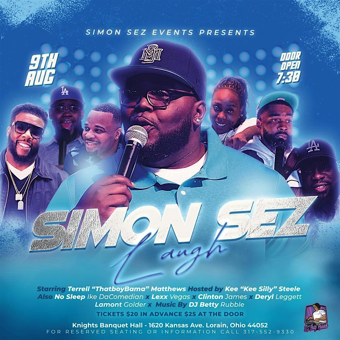 Simon Sez Laugh, 9 August | Event in Lorain | AllEvents