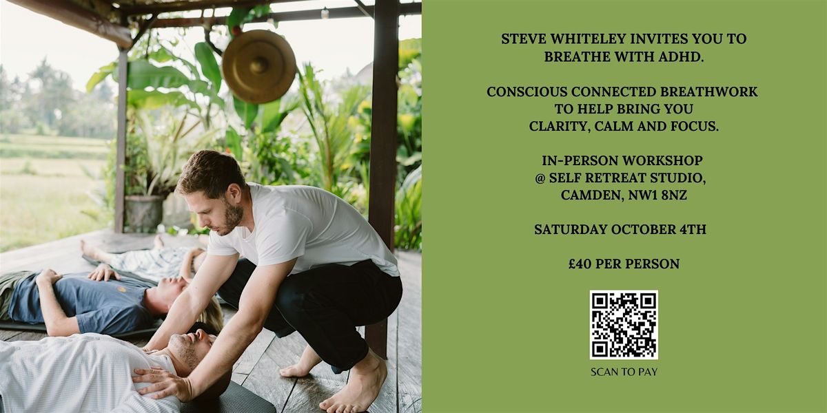 Breathe with ADHD breathwork workshop, 4 October | Event in London | AllEvents
