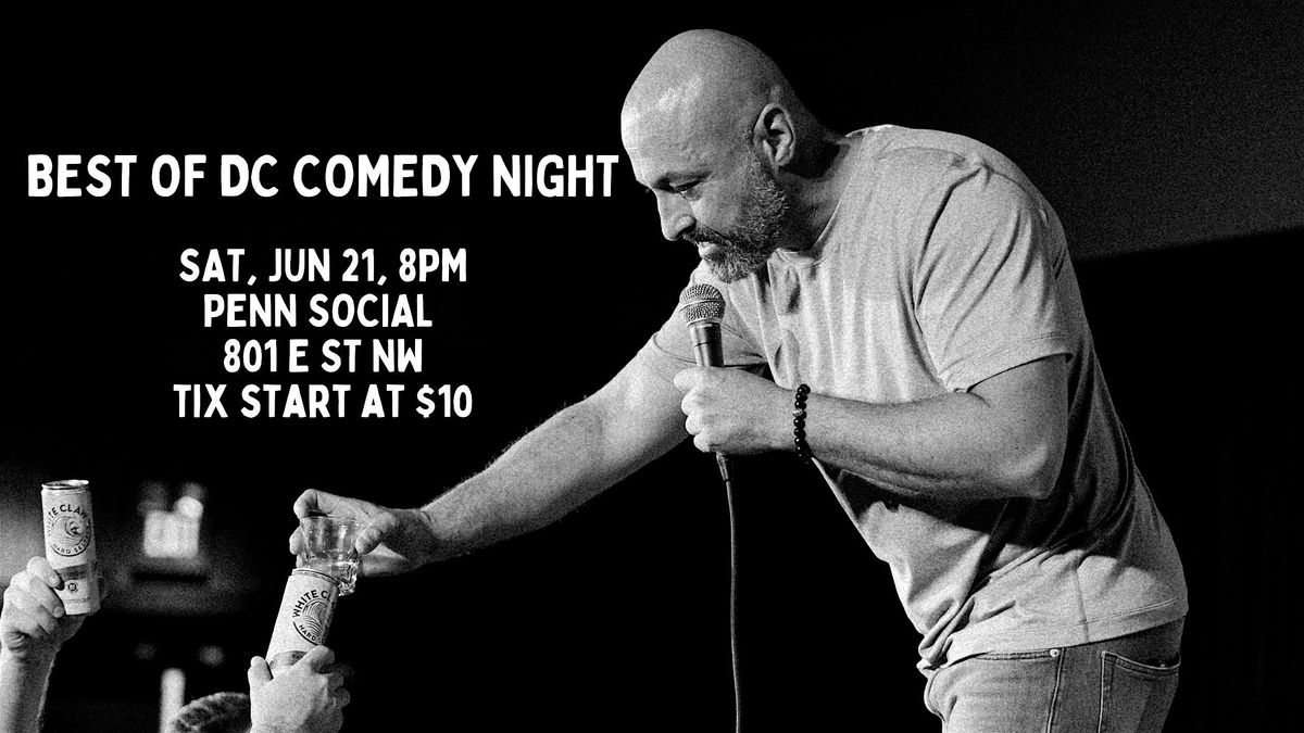 Best of DC Comedy Night, 21 June | Event in Washington | AllEvents