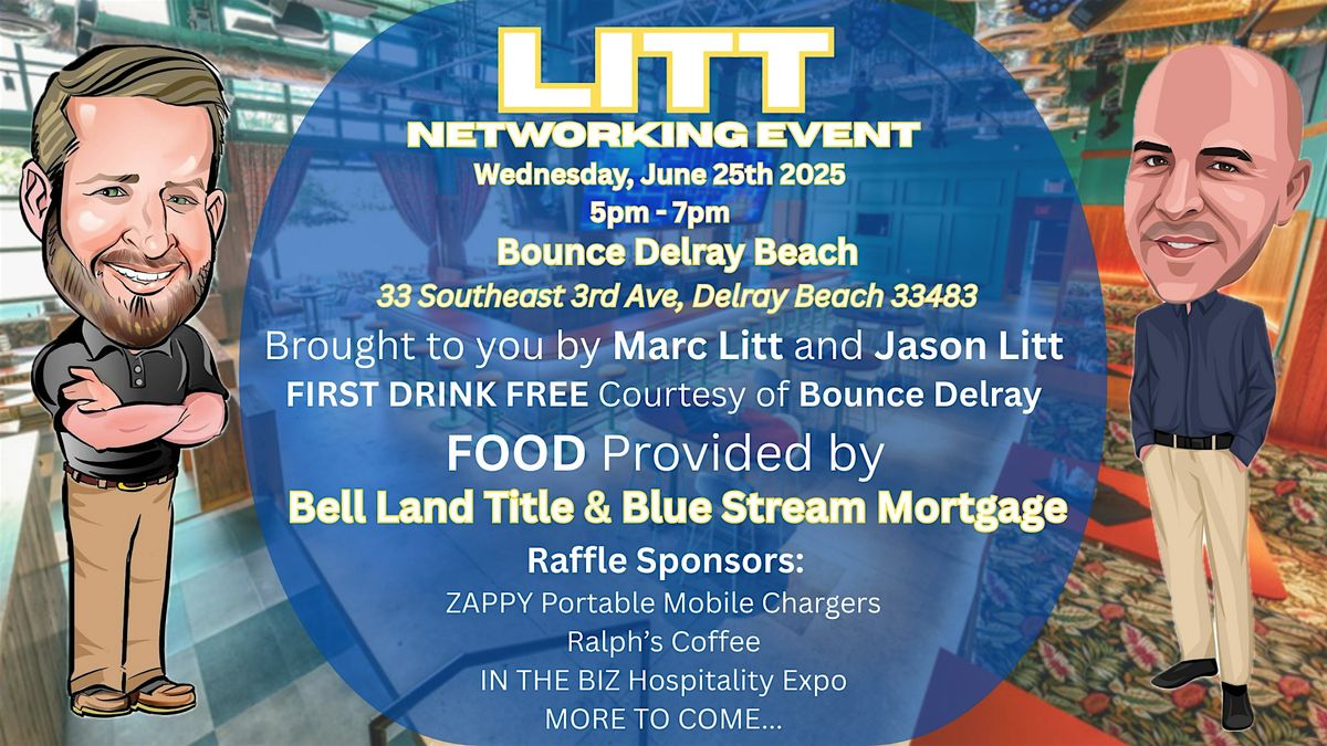 LITT Networking Event, 25 June | Event in Delray Beach | AllEvents