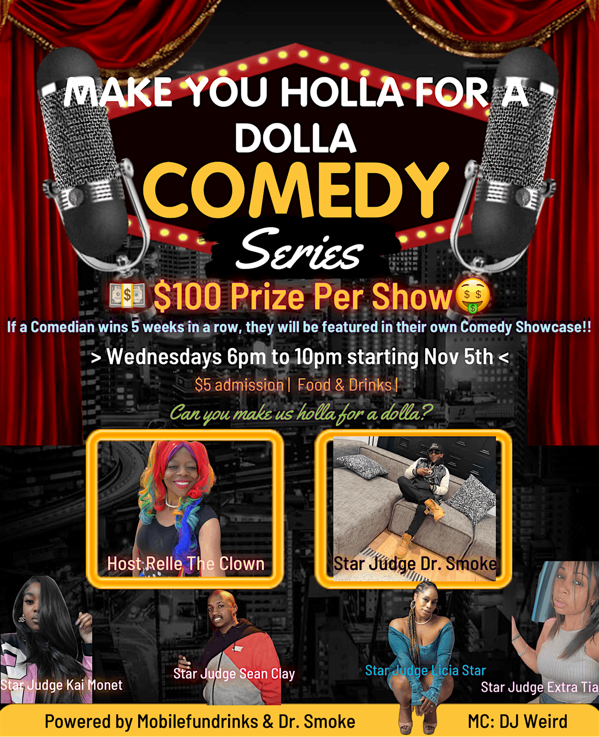 Make you holla for a dolla, 5 November | Event in Philadelphia | AllEvents