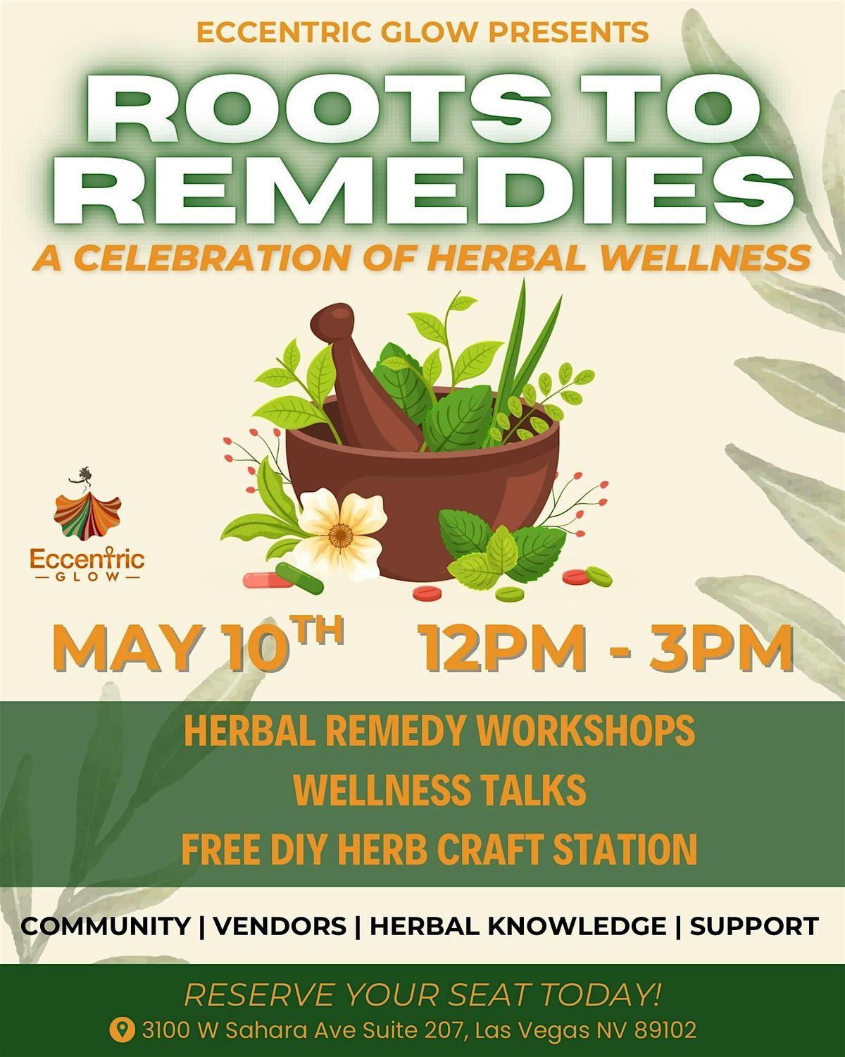 Roots to Remedies  : A  Celebration of Herbal Wellness | Event in Las Vegas | AllEvents
