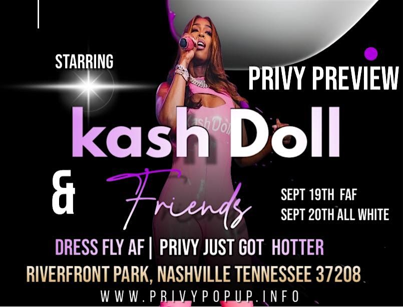 Kash Doll & Friends Privy 2-Day Weekend, 19 September | Event in Nashville | AllEvents