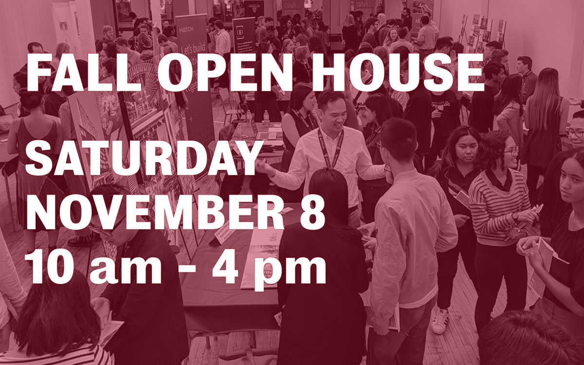 FALL OPEN HOUSE - Program Overview Session - 10:30 AM, 8 November | Event in Cambridge | AllEvents