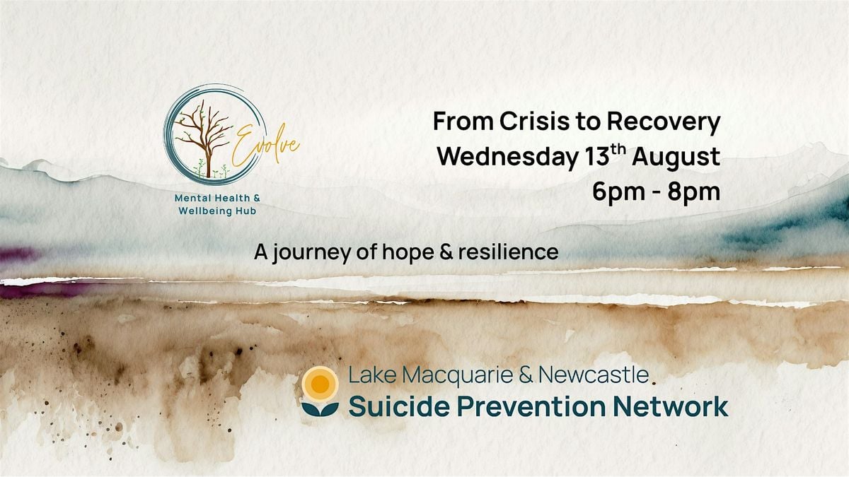 Crisis to Recovery - a journey of hope and resilience, 13 August | Event in Charlestown | AllEvents