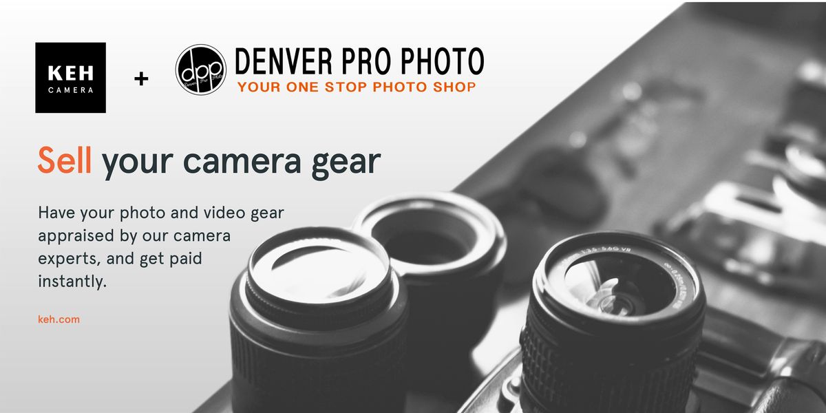 Sell your camera gear (free event) at Denver Pro Photo, 9 October | Event in Littleton | AllEvents