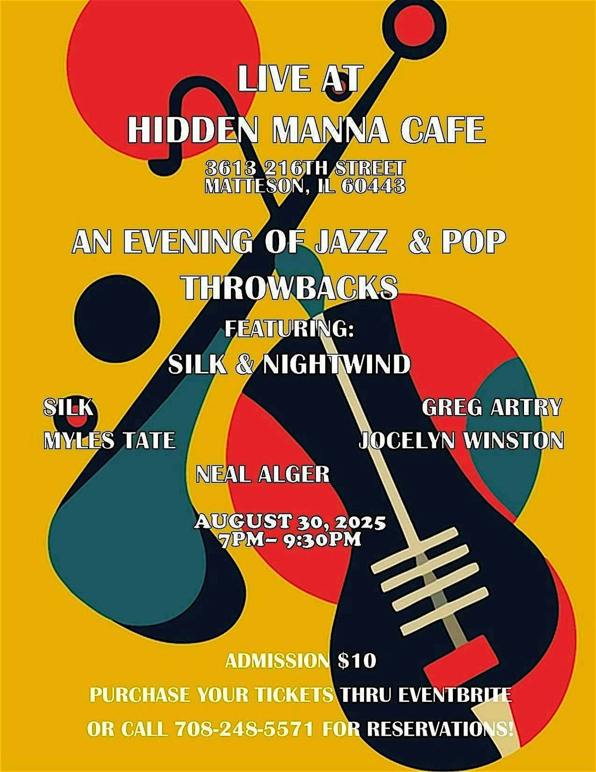 SilkandNightWind, 30 August | Event in Matteson | AllEvents