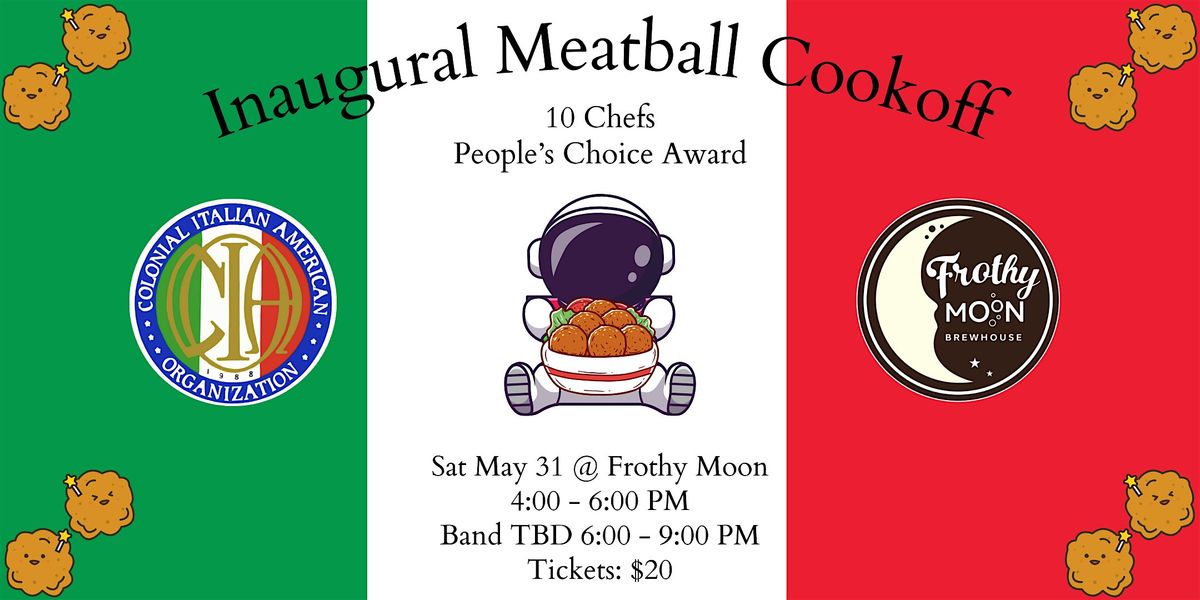 Inaugural Meatball Cookoff, 31 May | Event in Williamsburg | AllEvents