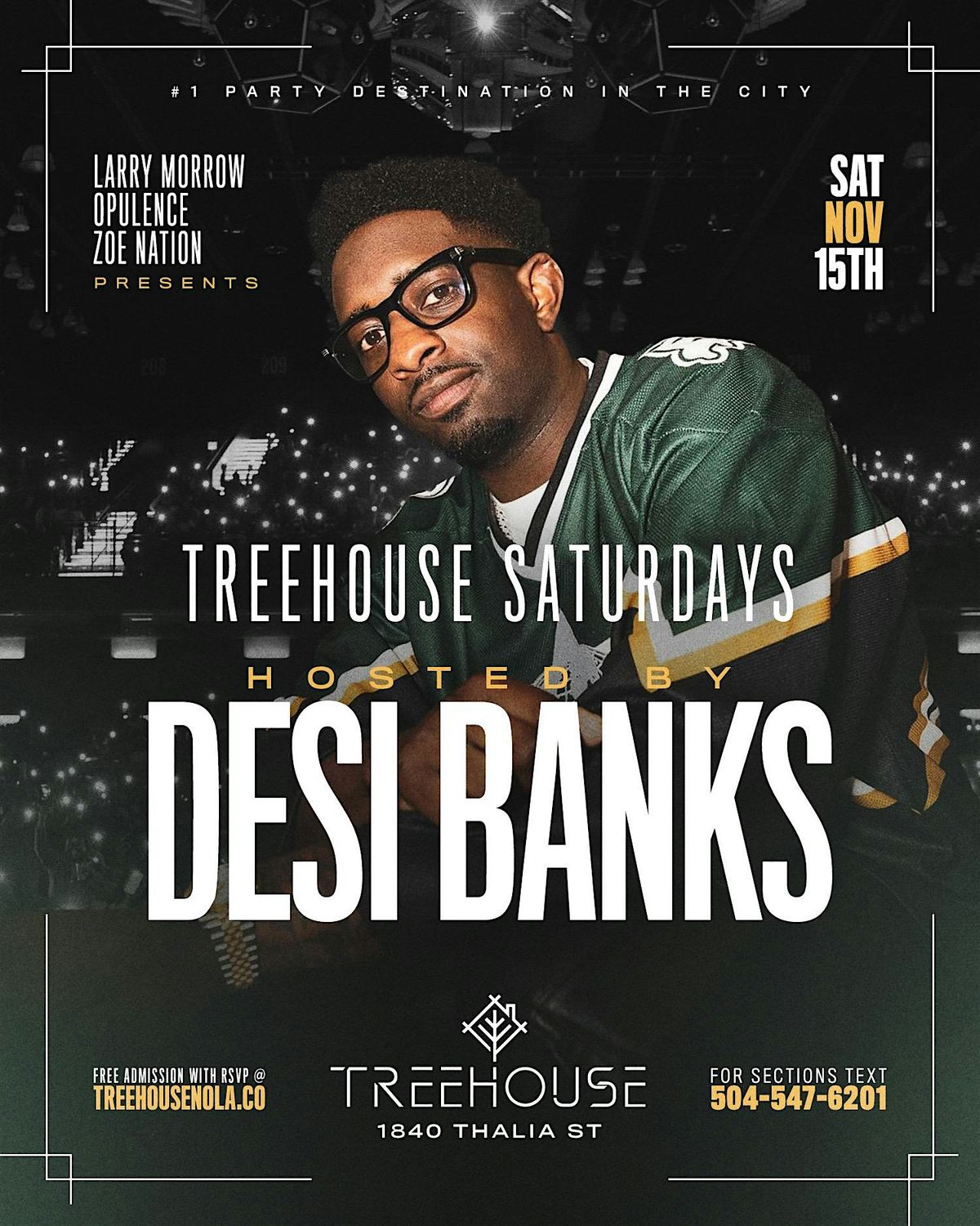 Treehouse Saturdays hosted by Desi Banks | Nov.15 | Event in New Orleans | AllEvents