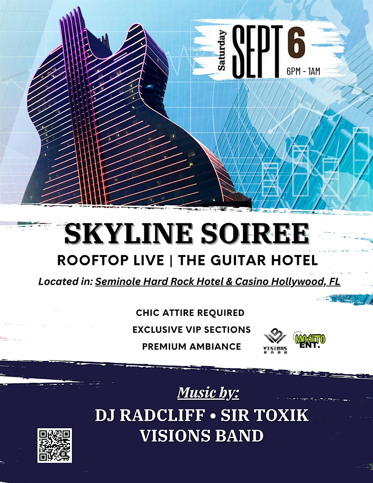 SKYLINE SOIREE, 6 September | Event in Davie | AllEvents