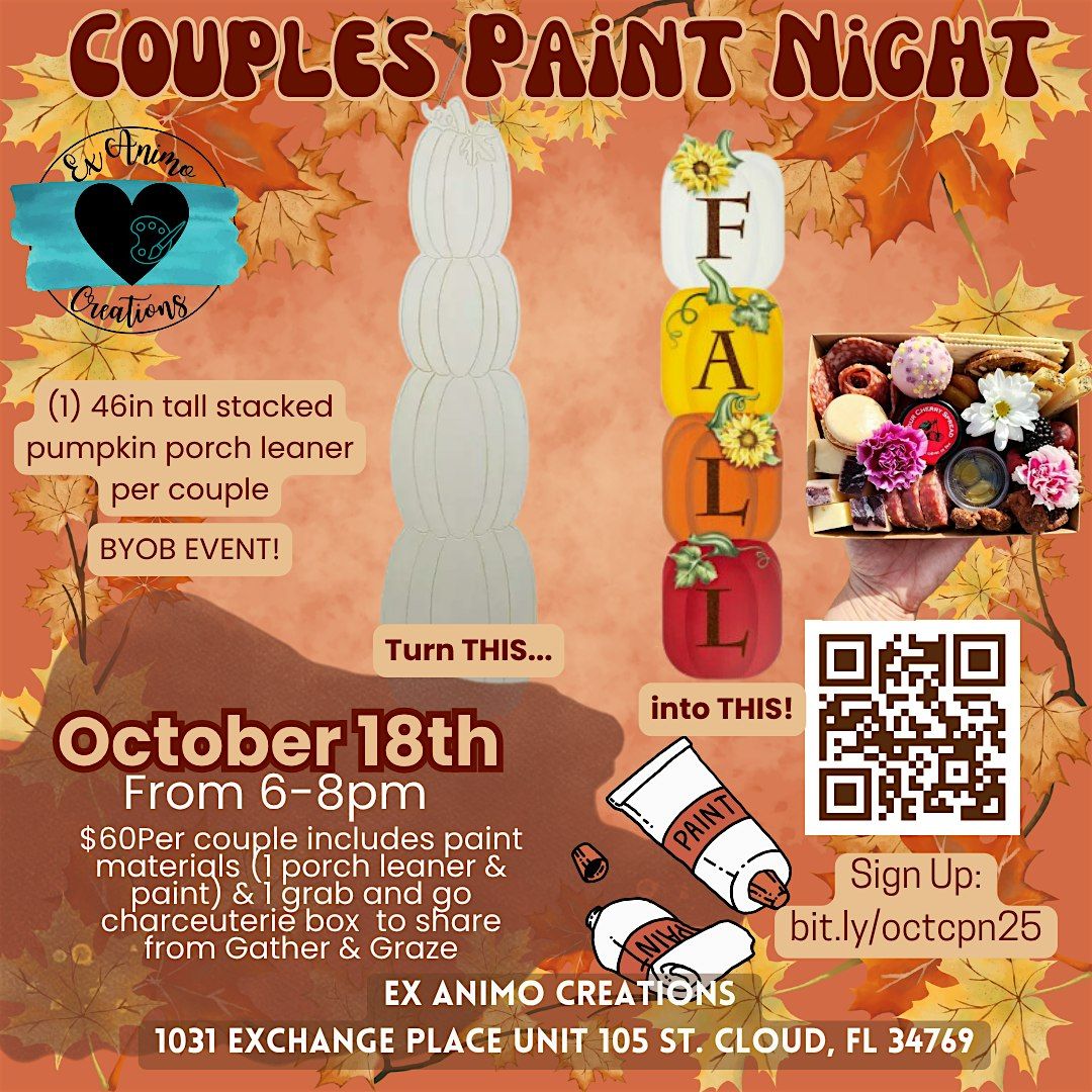 October Couples Paint Night, 18 October | Event in St. Cloud | AllEvents