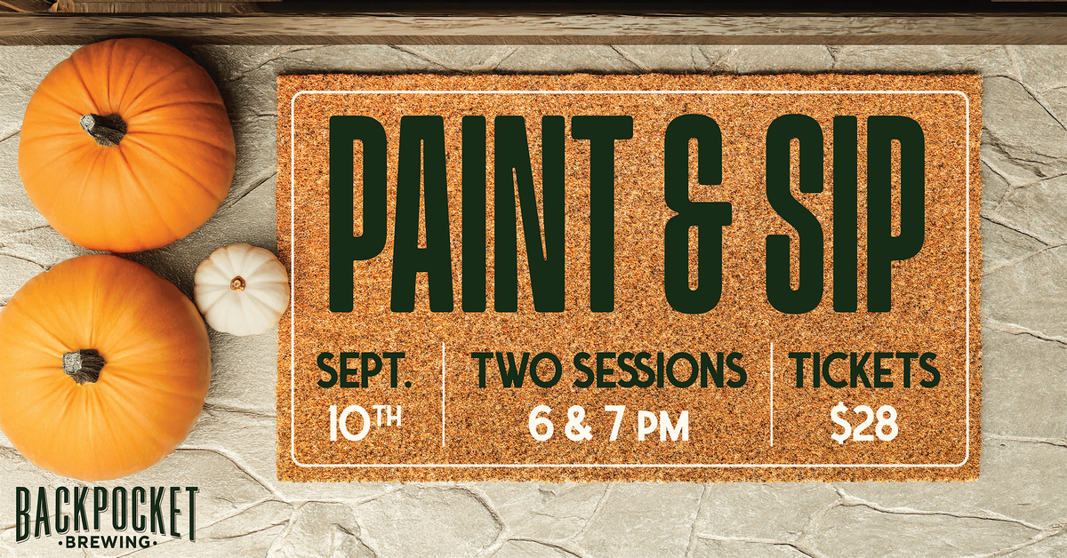Paint & Sip: Fall Door Mat, 10 September | Event in Coralville | AllEvents