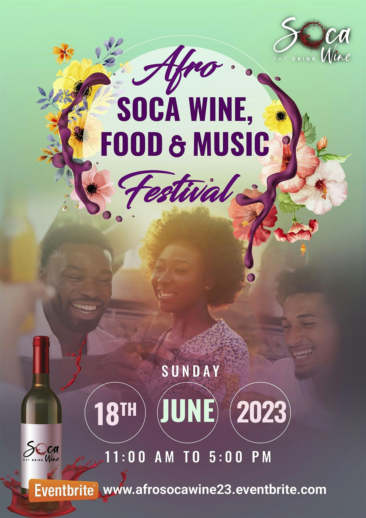 Soca Wine Music & Food Festival, 9 August | Event in Crownsville | AllEvents