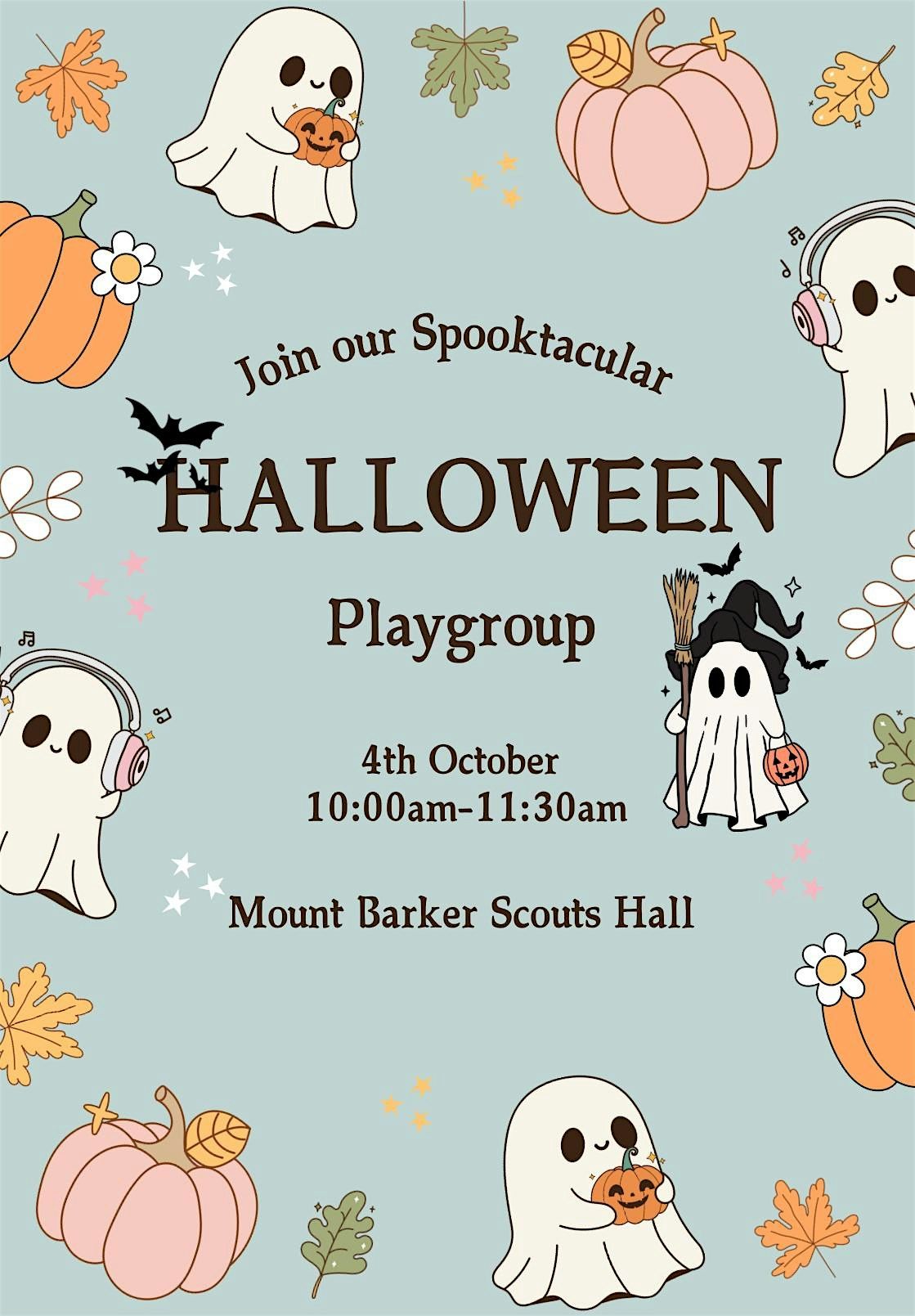 Spooktacular Halloween Playgroup, 4 October | Event in Mount Barker | AllEvents