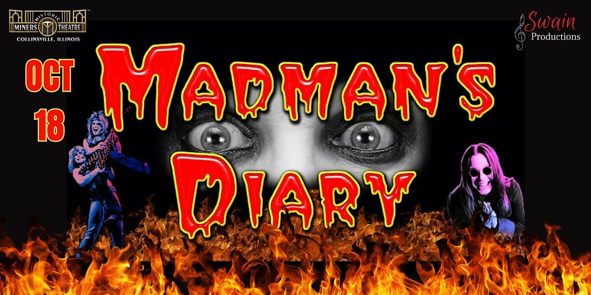 Madman's Diaries - Tribute to Ozzy Osbourne, 18 October | Event in Collinsville | AllEvents